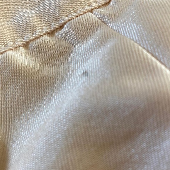 Vintage seasons peach shiny capri trousers - Picture 4 of 4